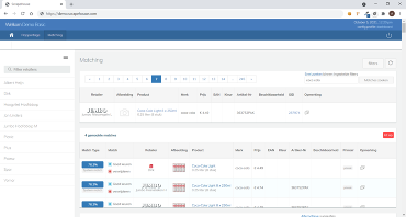 ScrapeHouse Dashboard Product Matching